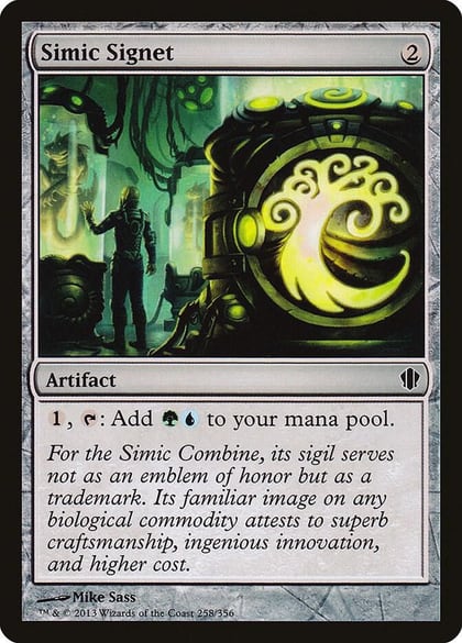 Simic Signet, Commander 2013 258