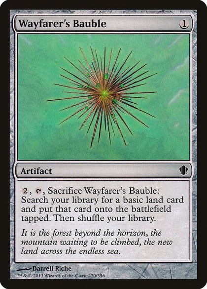 Wayfarer's Bauble, Commander 2013 270