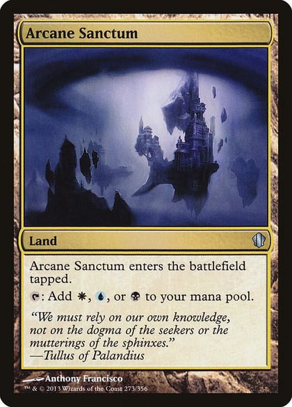 Arcane Sanctum, Commander 2013 273