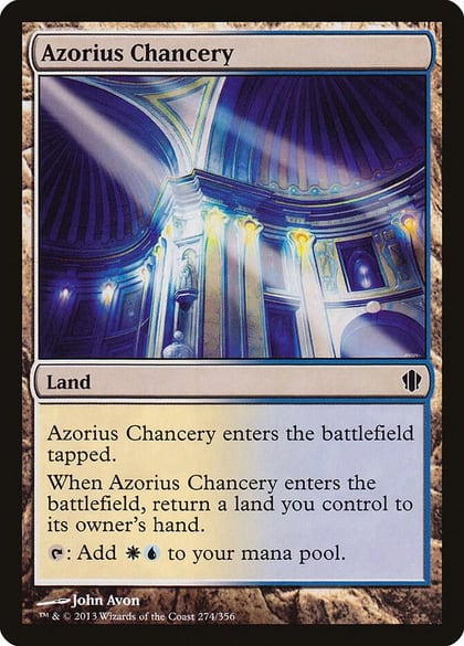 Azorius Chancery, Commander 2013 274