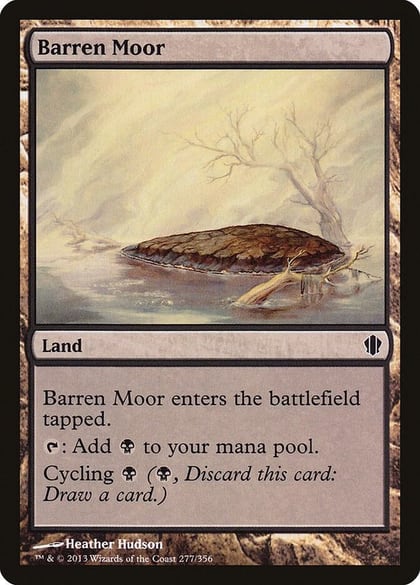 Barren Moor, Commander 2013 277