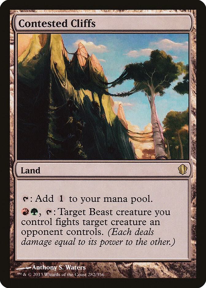 Contested Cliffs, Commander 2013 282