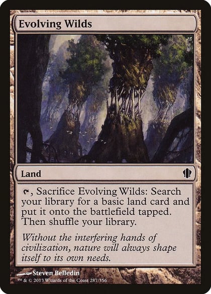 Evolving Wilds, Commander 2013 287