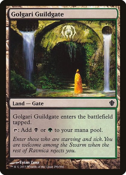 Golgari Guildgate, Commander 2013 290