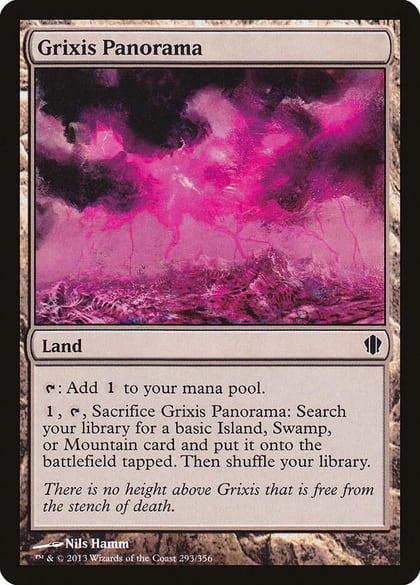 Grixis Panorama, Commander 2013 293