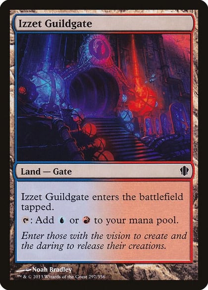 Izzet Guildgate, Commander 2013 297