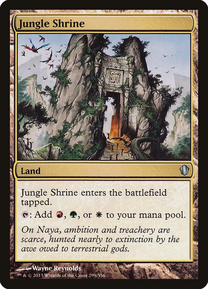 Jungle Shrine, Commander 2013 299