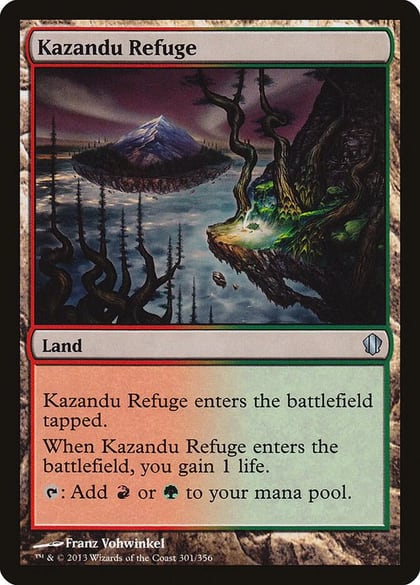 Kazandu Refuge, Commander 2013 301