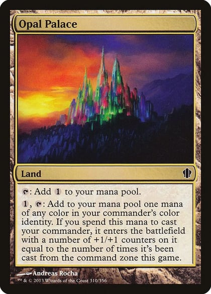Opal Palace, Commander 2013 310