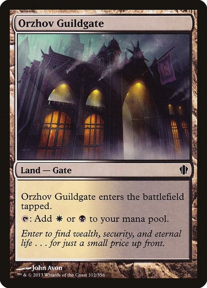 Orzhov Guildgate, Commander 2013 312