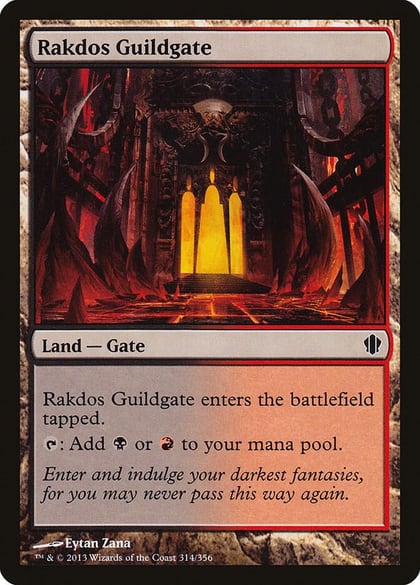 Rakdos Guildgate, Commander 2013 314
