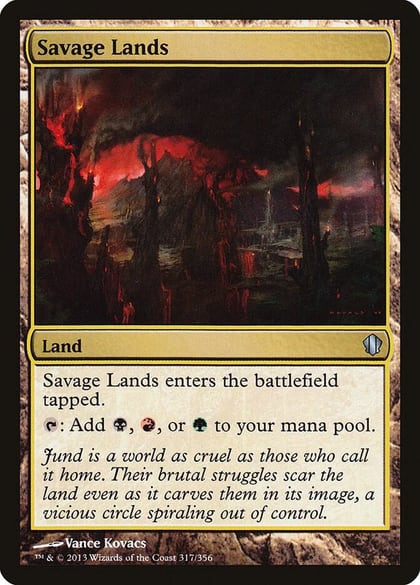 Savage Lands, Commander 2013 317