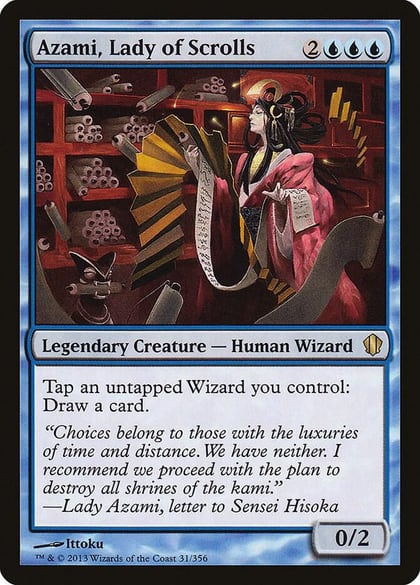Azami, Lady of Scrolls, Commander 2013 31