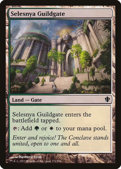 Selesnya Guildgate, Commander 2013 321