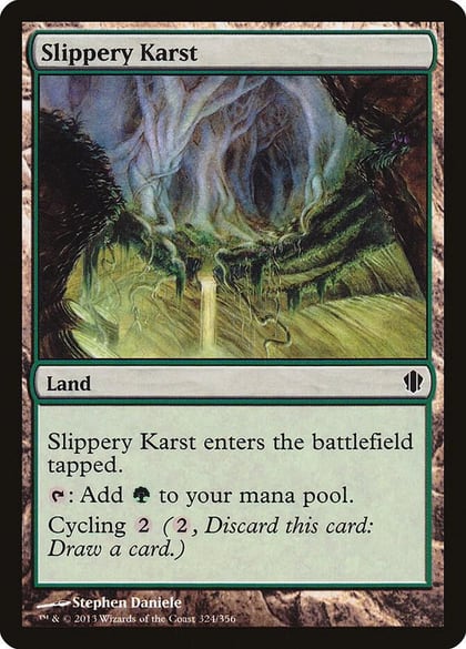Slippery Karst, Commander 2013 324