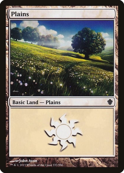 Plains (337), Commander 2013 337