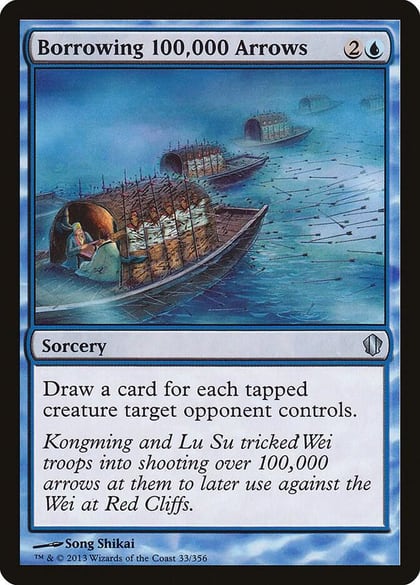 Borrowing 100,000 Arrows, Commander 2013 33