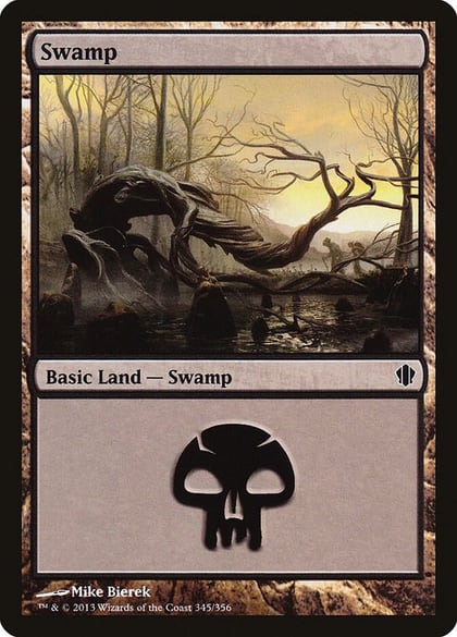 Swamp (345), Commander 2013 345