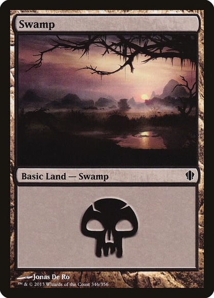 Swamp (346), Commander 2013 346