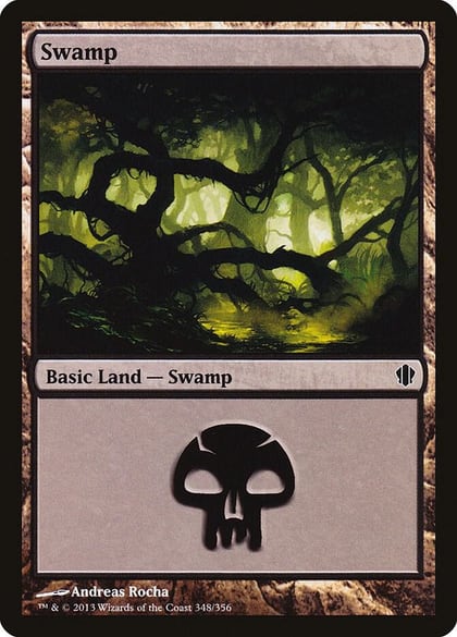 Swamp (348), Commander 2013 348