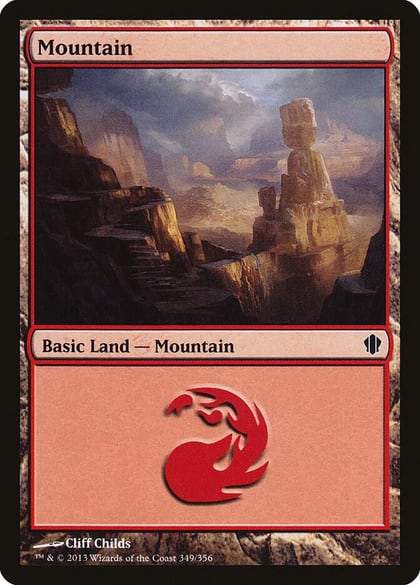 Mountain (349), Commander 2013 349