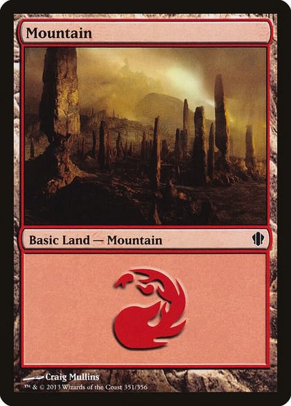 Mountain (351), Commander 2013 351