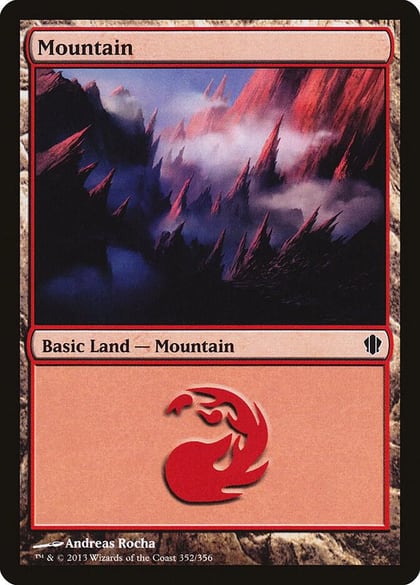 Mountain (352), Commander 2013 352