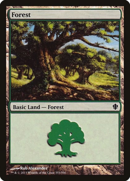 Forest (353), Commander 2013 353