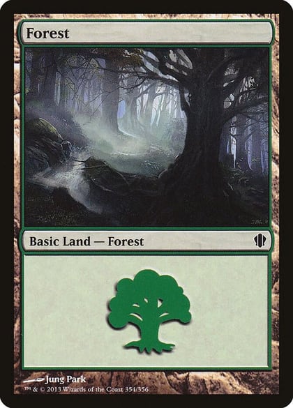 Forest (354), Commander 2013 354