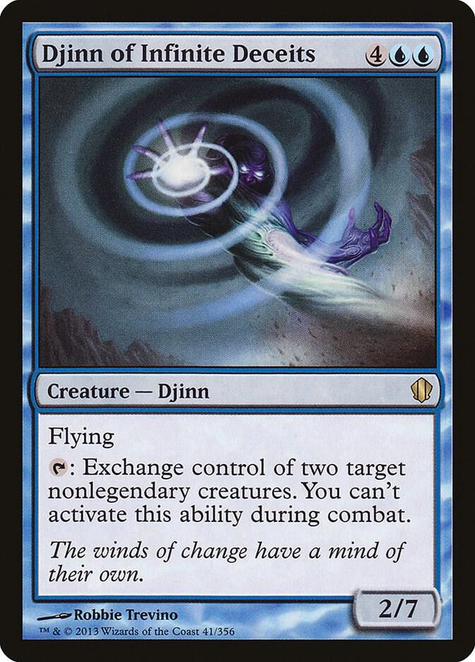 Djinn of Infinite Deceits, Commander 2013 41