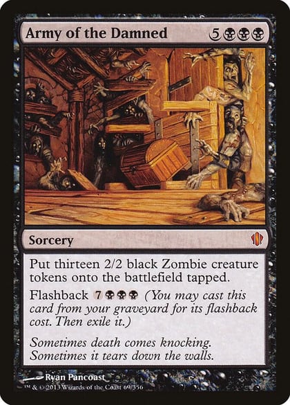 Army of the Damned, Commander 2013 69