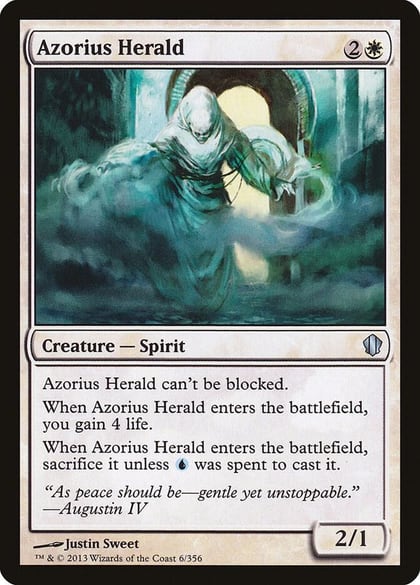 Azorius Herald, Commander 2013 6
