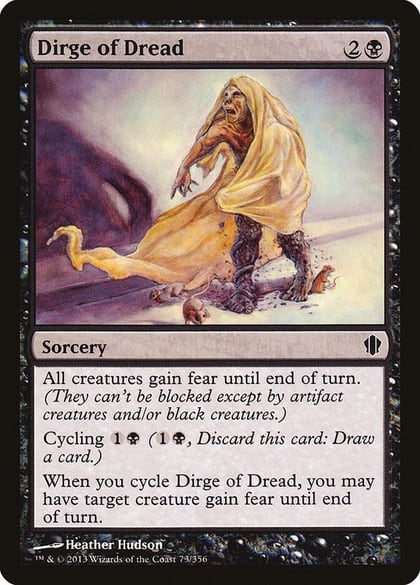 Dirge of Dread, Commander 2013 73
