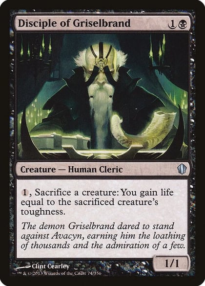 Disciple of Griselbrand, Commander 2013 74