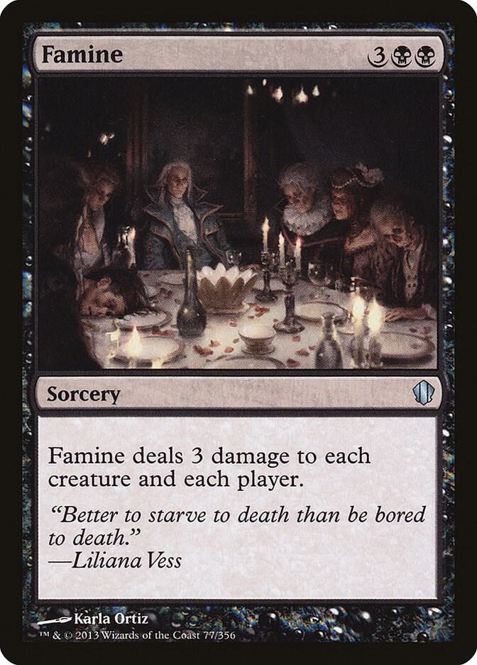 Famine, Commander 2013 77