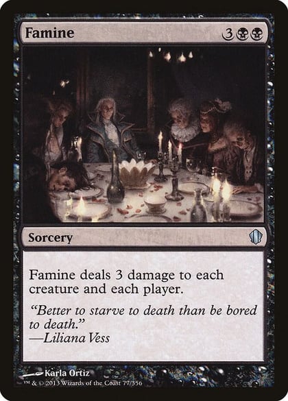 Famine, Commander 2013 77