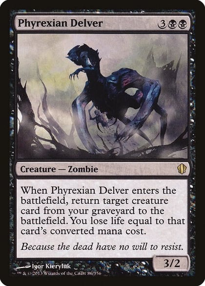 Phyrexian Delver, Commander 2013 86