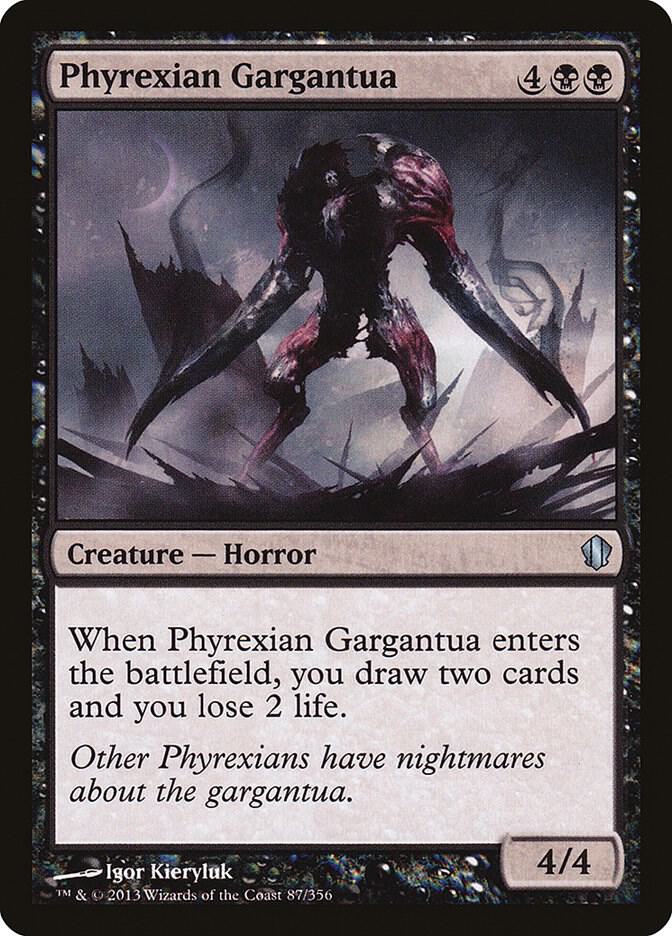 Phyrexian Gargantua, Commander 2013 87