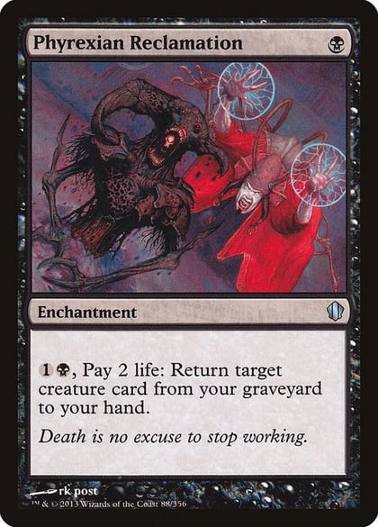 Phyrexian Reclamation, Commander 2013 88