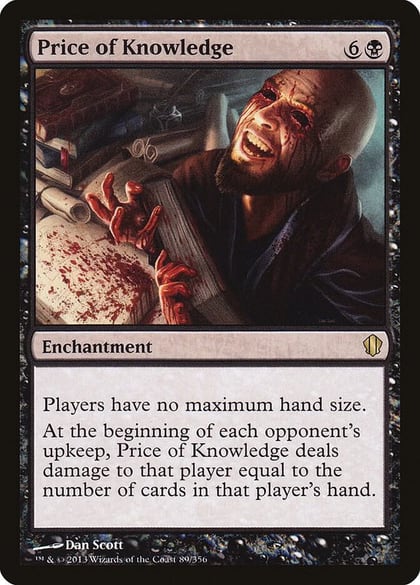 Price of Knowledge, Commander 2013 89