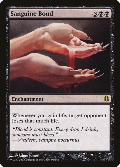 Sanguine Bond, Commander 2013 92