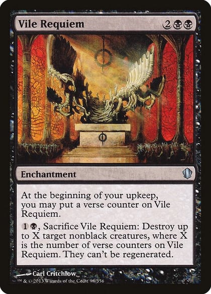 Vile Requiem, Commander 2013 98