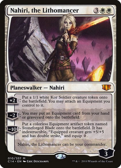 Nahiri, the Lithomancer, Commander 2014 10