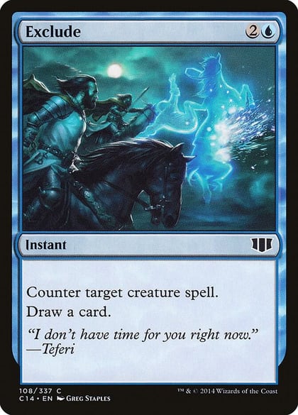 Exclude, Commander 2014 108