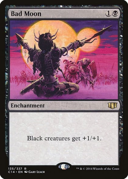 Bad Moon, Commander 2014 135