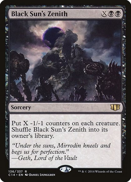 Black Sun's Zenith, Commander 2014 136
