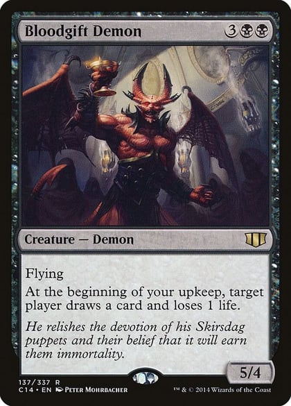 Bloodgift Demon, Commander 2014 137