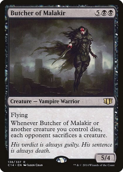 Butcher of Malakir, Commander 2014 138
