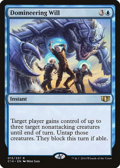 Domineering Will, Commander 2014 13