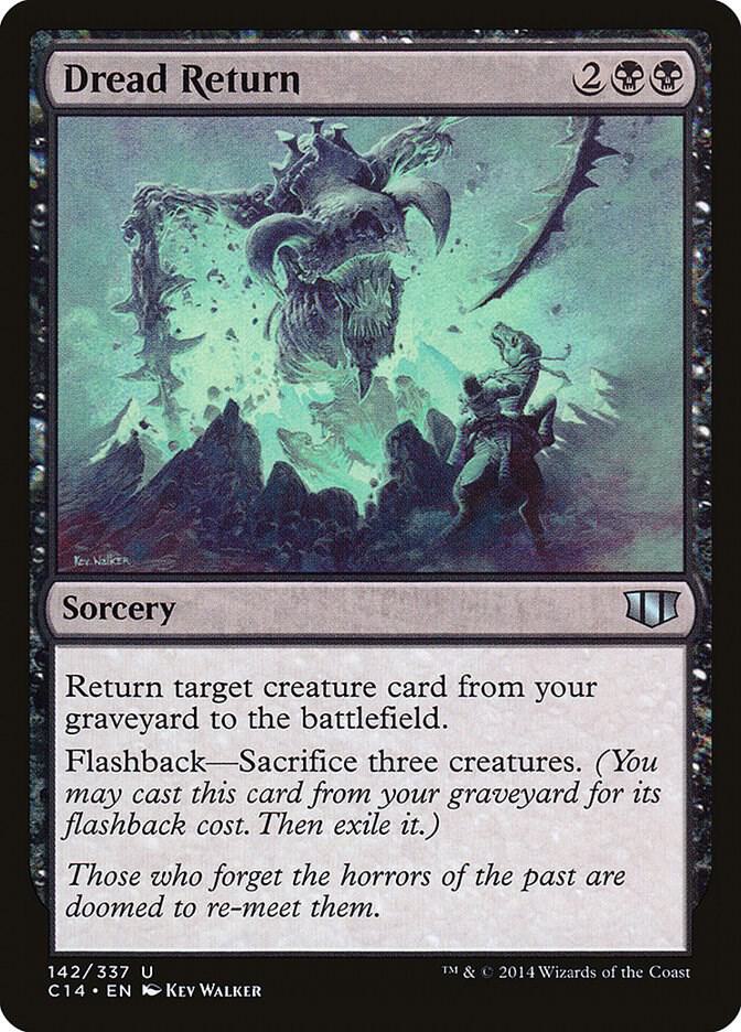Dread Return, Commander 2014 142